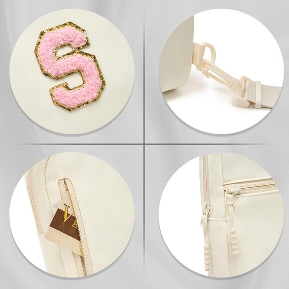 Adorable Personalized Kids Crossbody Sling Bag - Trendy Girls Fanny Pack - Picture 6 of 7